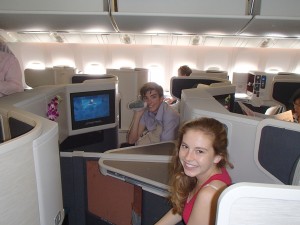 American Airlines Business class